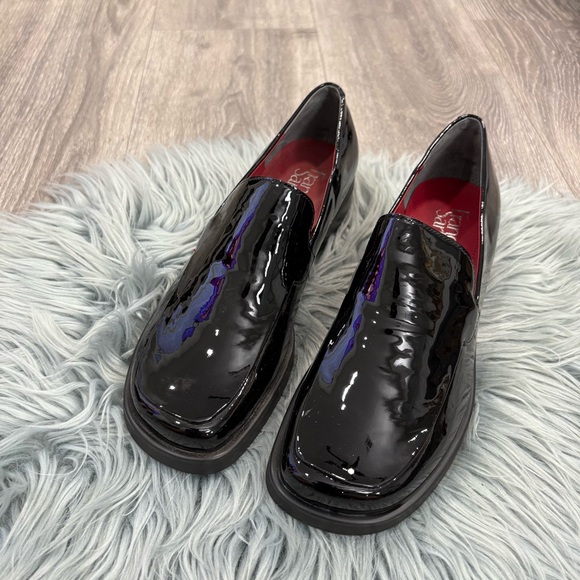 Franco Sarto Shoes - Franco Sarto Bocca slip on loafer in black patent - 8M NWOB